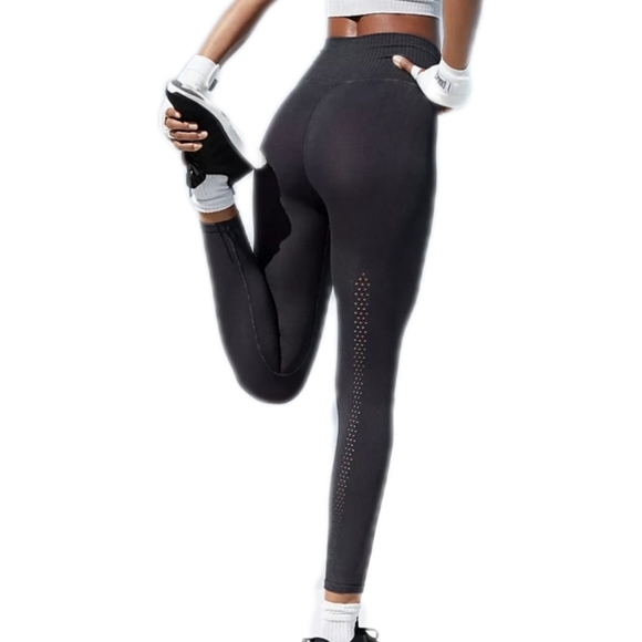 FP Movement Good Karma High Rise 7/8 Leggings in Washed Black X-Small
